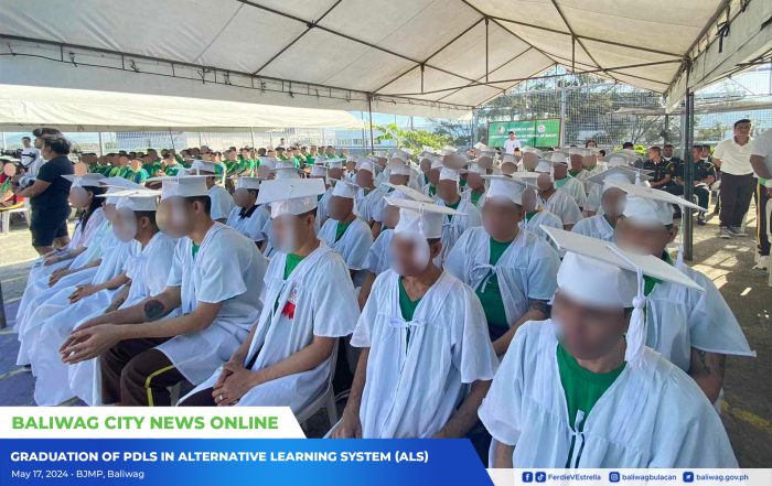 190 na PDL sa Baliwag City, nagtapos sa Alternative Learning System (ALS)