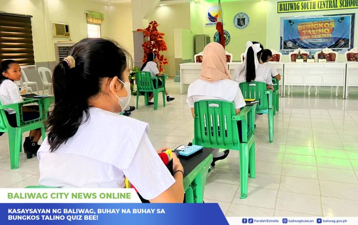 Kasaysayan ng Baliwag, buhay na buhay sa Bungkos Talino Quiz Bee!