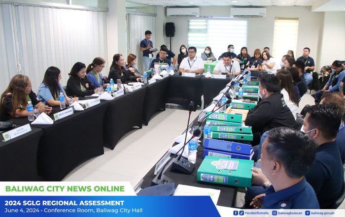 Baliwag City, sumailalim sa 2024 SGLG Regional Assessment