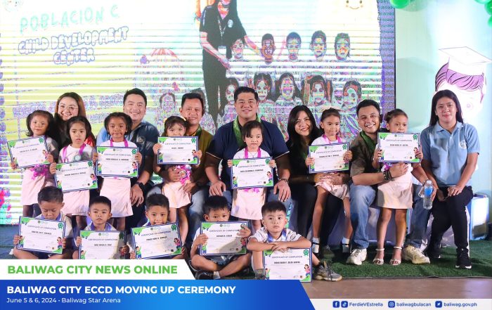 Mahigit 1,600 Baliwag Daycare Students, nagtapos sa ECCD Program