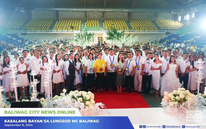 #MayForeversaBaliwagCity: 68 Baliwagenyo couples, sabay-sabay na nag-‘I do’ sa Kasalang Bayan 2024