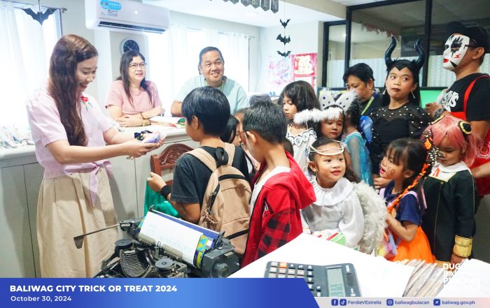 Baliwagenyo kids, nakiisa sa Halloween Trick or Treat ng Pamahalaang Lungsod