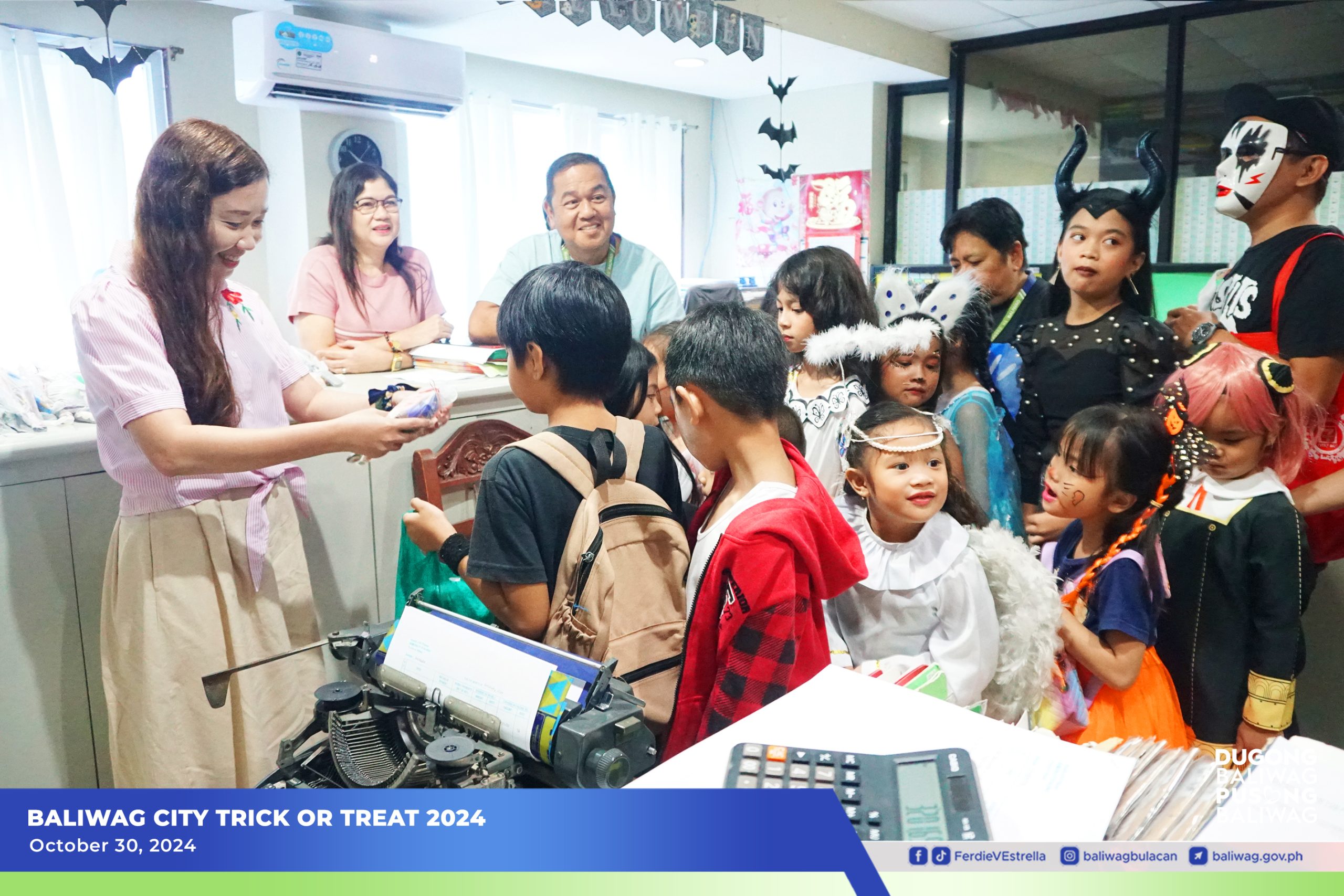 Baliwagenyo kids, nakiisa sa Halloween Trick or Treat ng Pamahalaang Lungsod