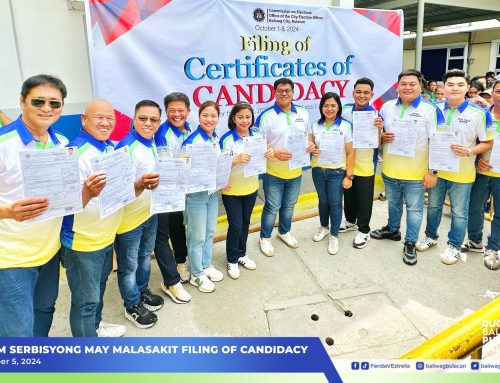 Mayor Ferdie, Mommy Sonia, at buong Team Serbisyong may Malasakit, naghain na ng COC para sa Eleksyon 2025