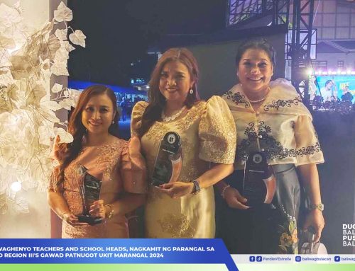 BaliwagHenyo teachers and school heads, nagkamit ng parangal sa DepEd Region III’s Gawad Patnugot Ukit Marangal 2024