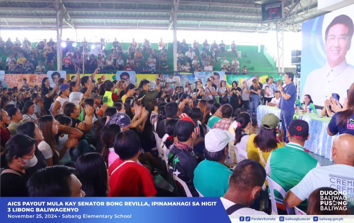 AICS payout mula kay Senator Bong Revilla, ipinamahagi sa higit 3 libong Baliwagenyo