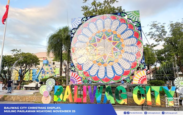 Baliwag City Christmas Display, muling paiilawan ngayong November 25